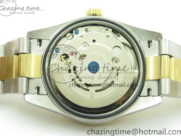 MiroTime 0127 SoftTouch Datejust 31mm 278273 SS YG BP Maker Best Edition Gray Diamonds Dial on SS YG Oyster Bracelet 2715